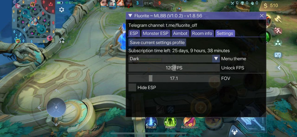 Fluorite Mobile Legends — скриншот 2 из 8