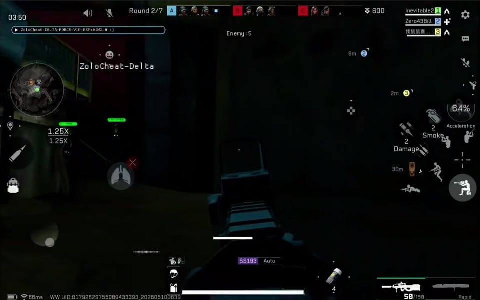 Zolo Delta Force Mobile Android — скриншот 2 из 3