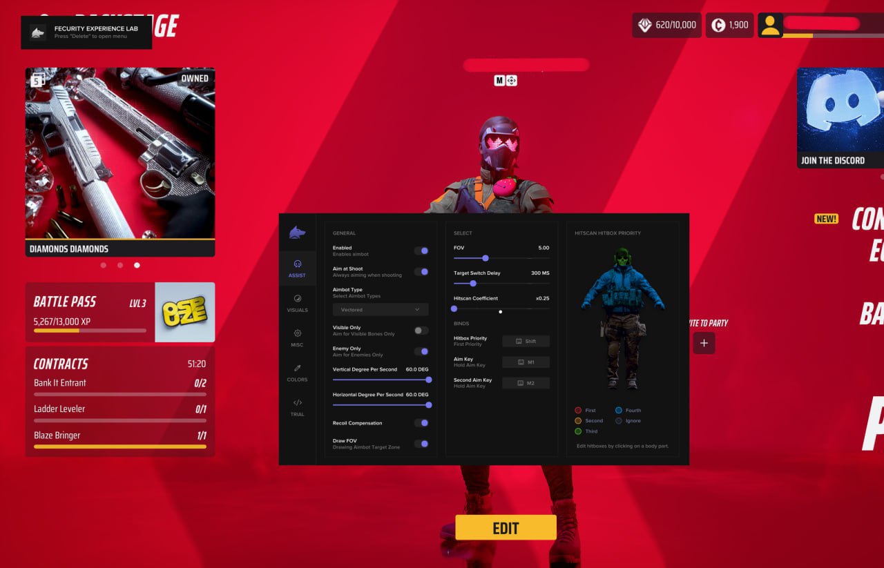 THE FINALS Fecurity cheat